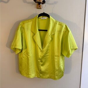 Ro & De Lime Button Down Shirt